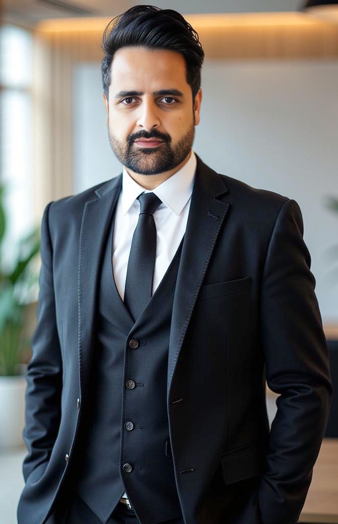 Portrait of Asad Hashmi
